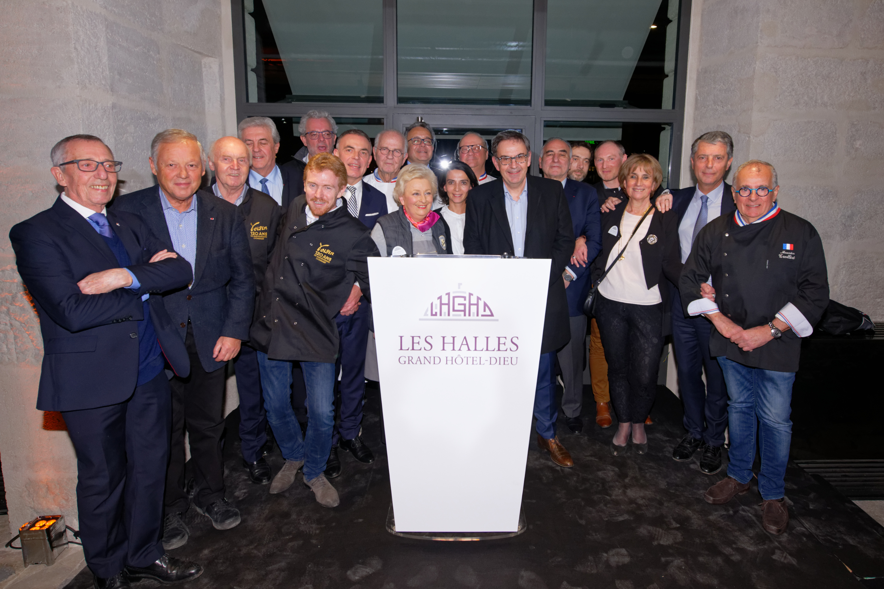 inauguration halles du grand hotel dieu