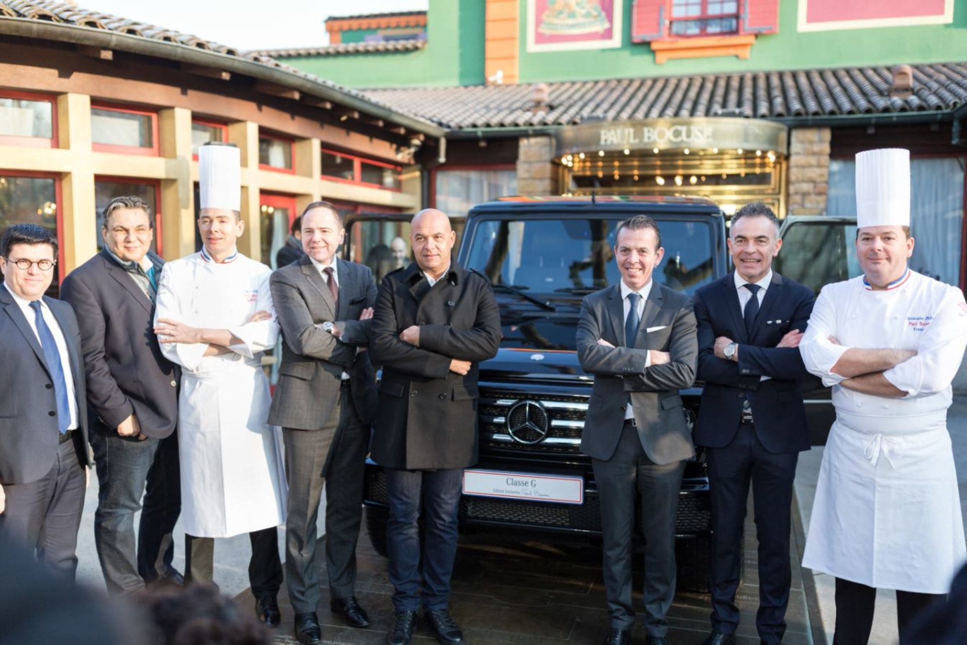 La Mercedes-Benz de Paul Bocuse, la conférence de presse