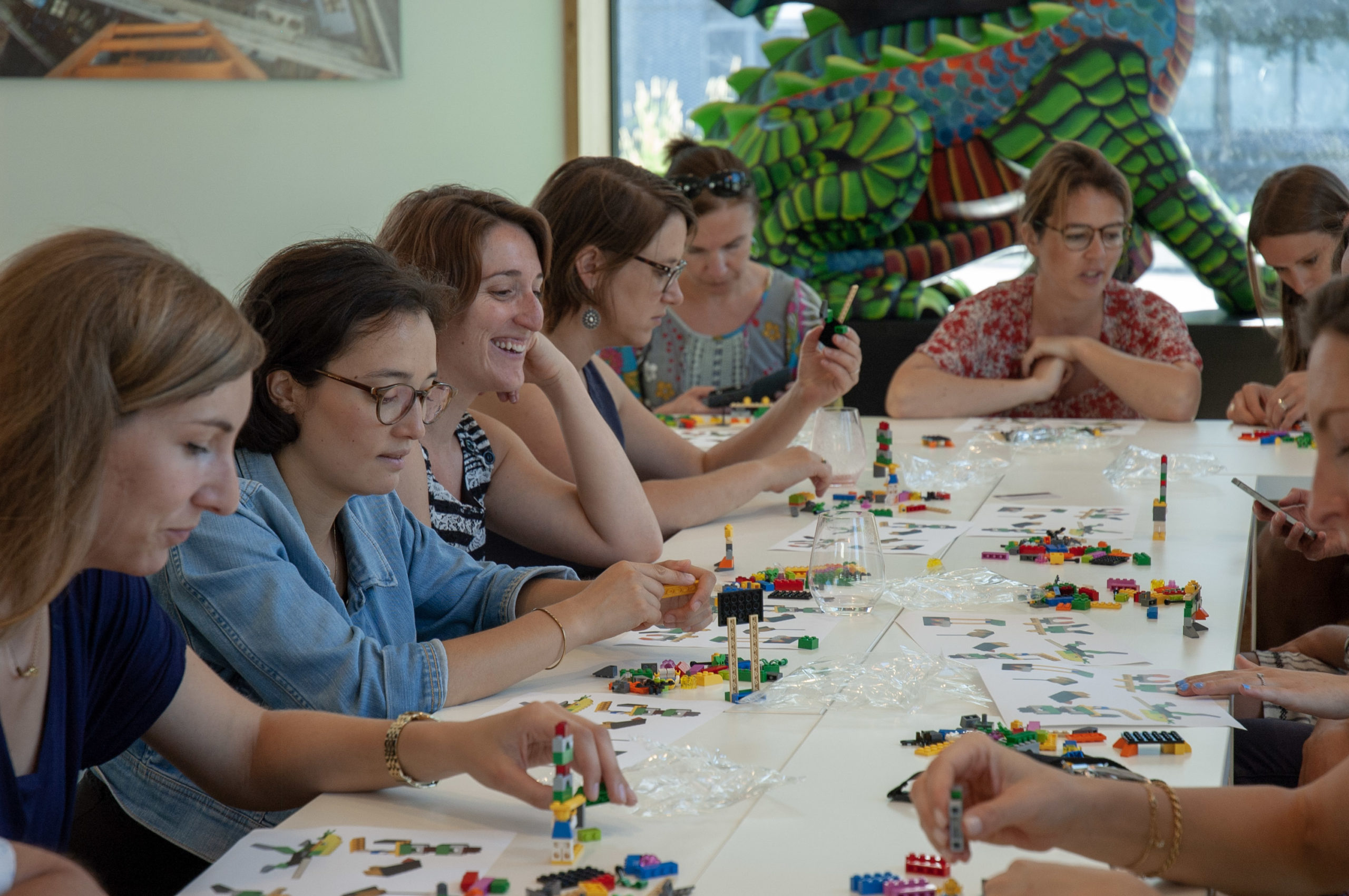 Découverte de l’atelier ©Lego Serious Play à PORT RAMBAUD