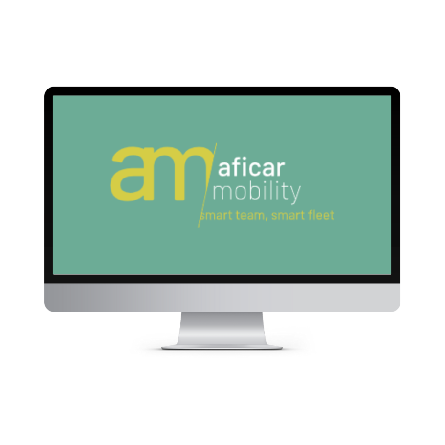 Logo aficar mobility dans un ordinateur