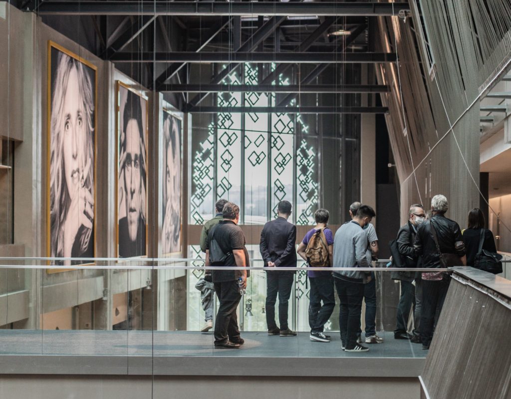 visite guidée du nouvel UGC pour les journalistes