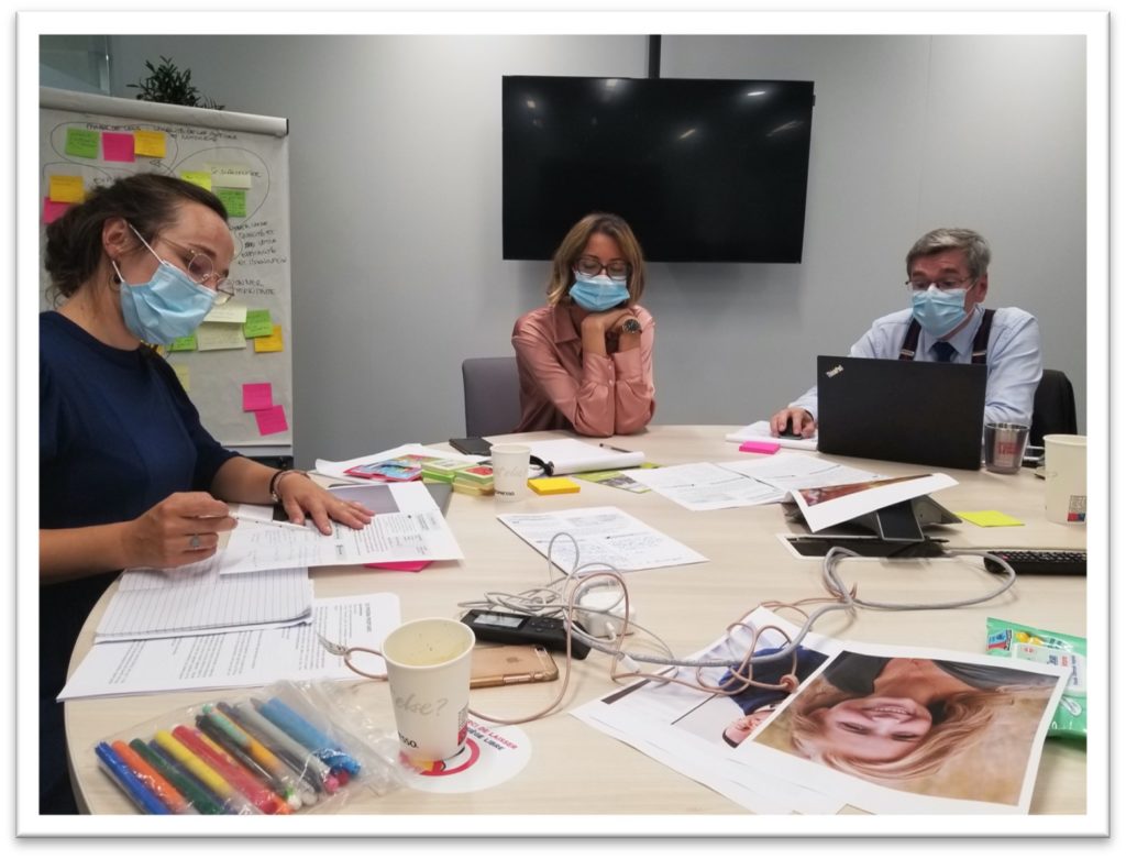 image d'un groupe de collaborateurs Foncière Logement