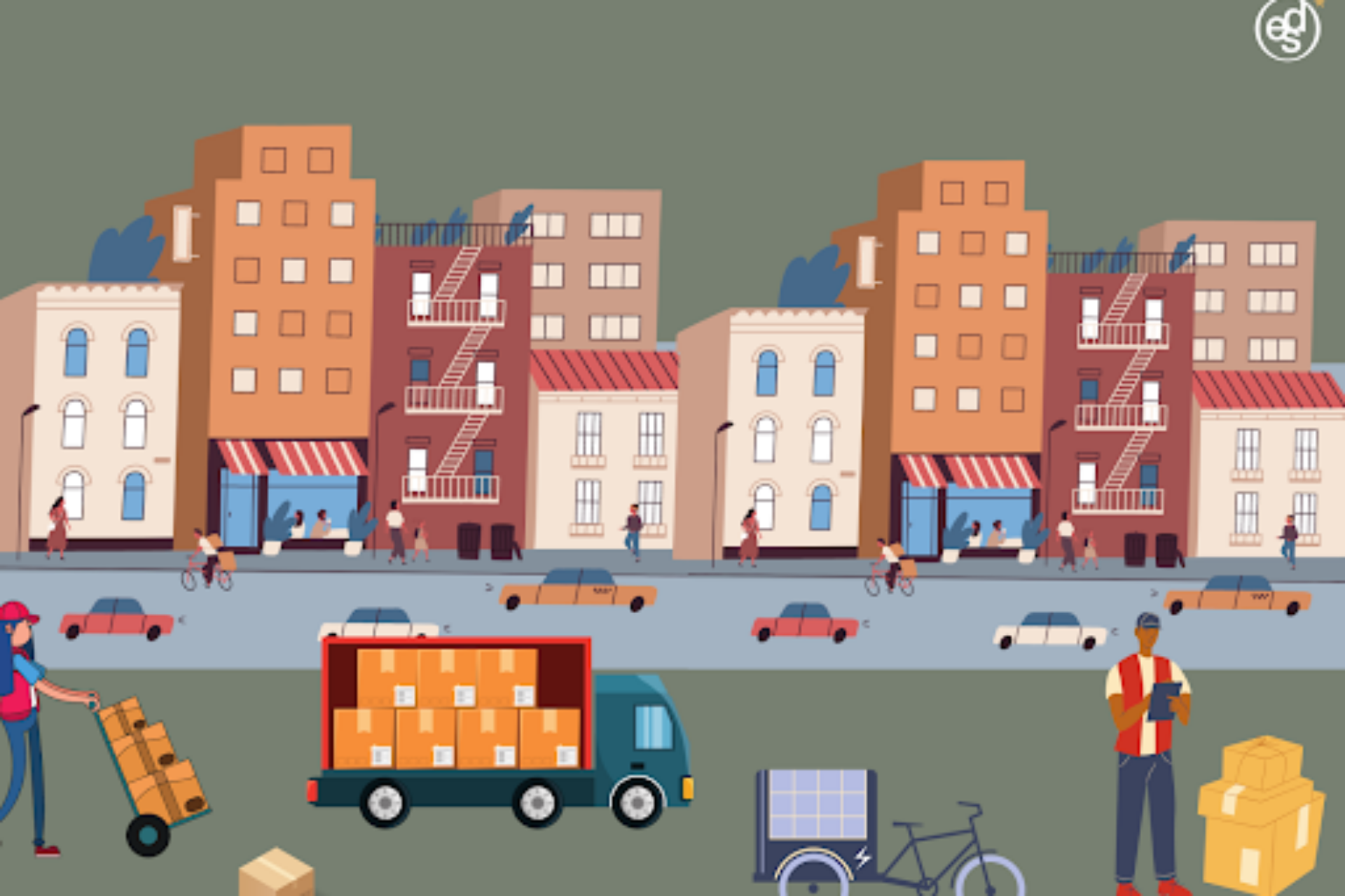 La face cachée de nos villes : la logistique urbaine 